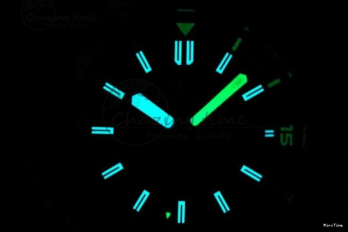 MIROTIME 1229 TechFriendly Aquatimer SS IW3290 RSF 1:1 Best Edition Black Dial on Black Rubber Strap A 7076